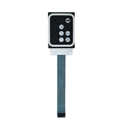 100104Q59 – 6-Key Preset Keypad with Turbo Truck Button for PETROTEC Dispensers
